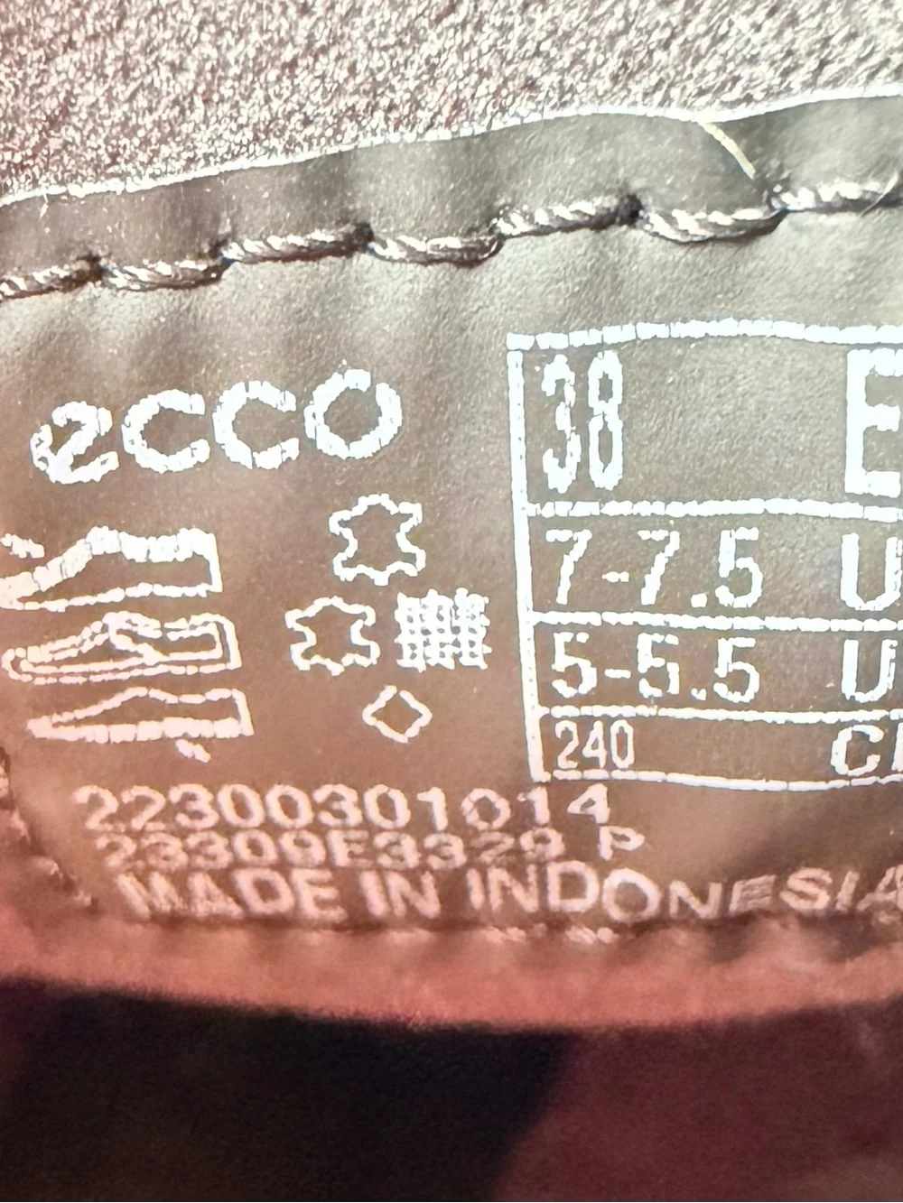 Ecco Women's Platform Ankle Boots - Chestnut Brown